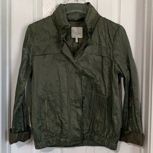 Gorgeous Joie army green jacket size Med (JJ)